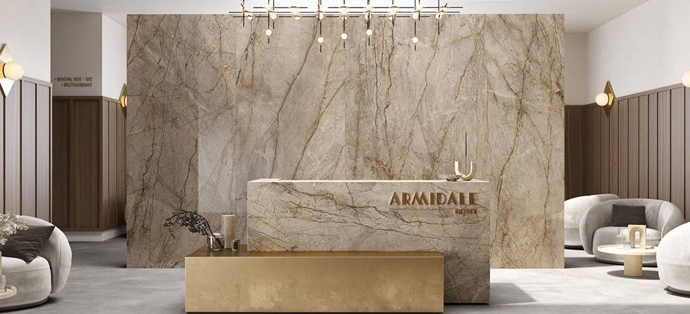Home Decor con le grandi lastre in ceramica