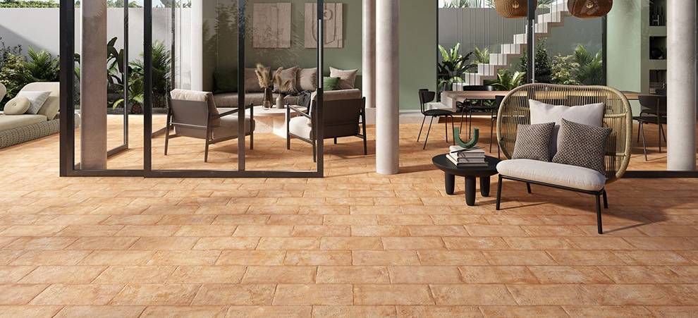 Autenticità e calore con il gres effetto cotto